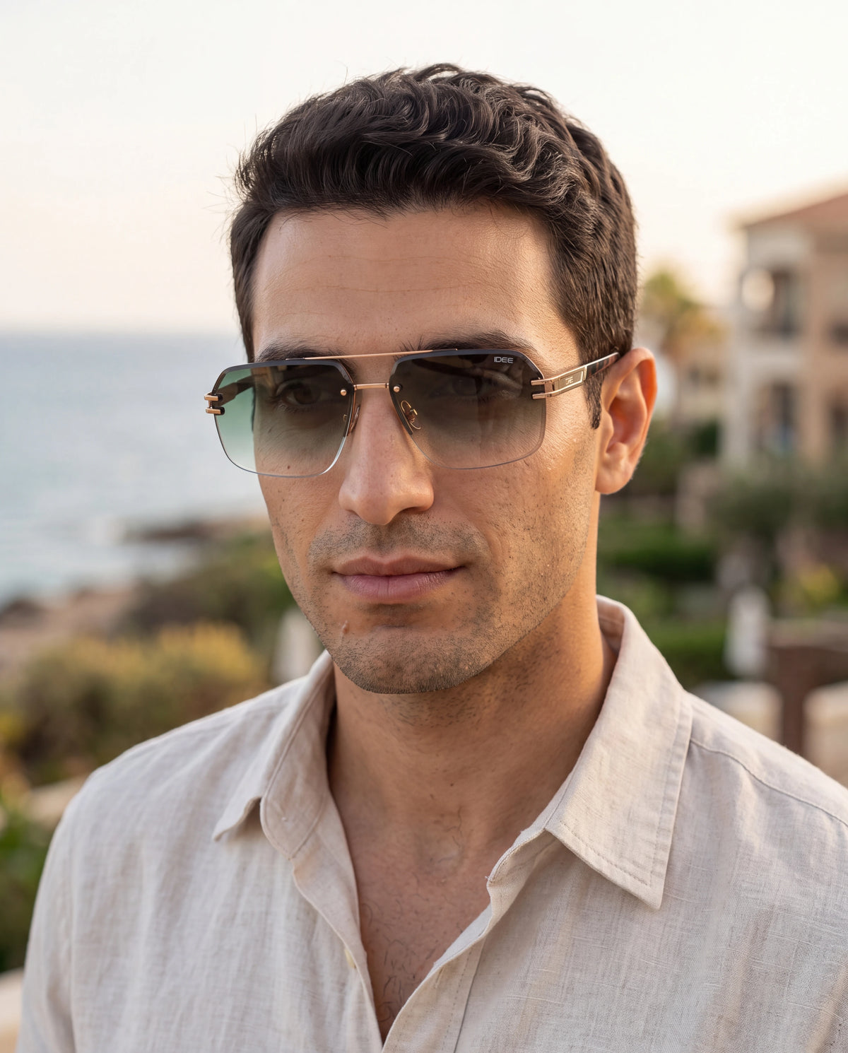 Sunglasses — On Model - Sunglasses Portrait | Generated by Modelize