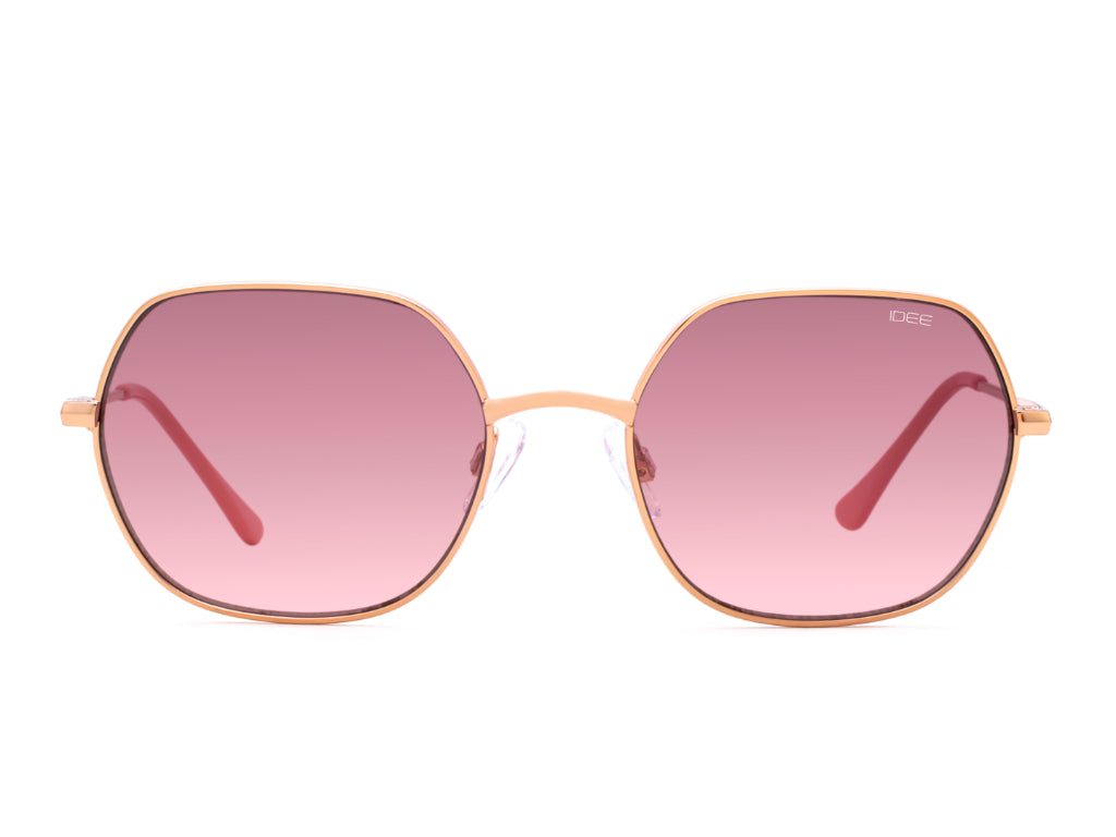 IDEE 3290 Women Hexagon Sunglasses