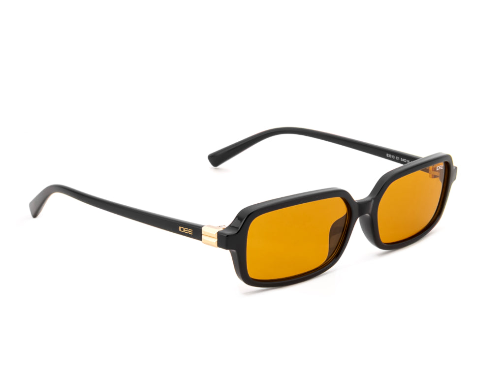 IDEE 3313 Unisex Rectangular Sunglasses