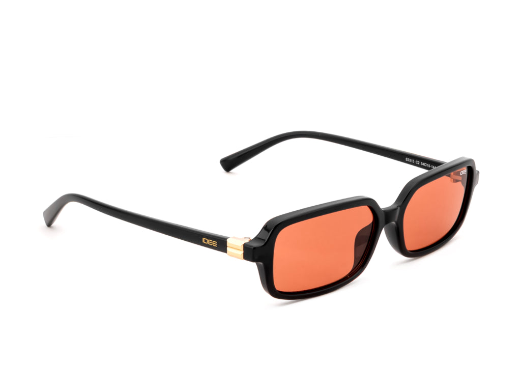 IDEE 3313 Unisex Rectangular Sunglasses