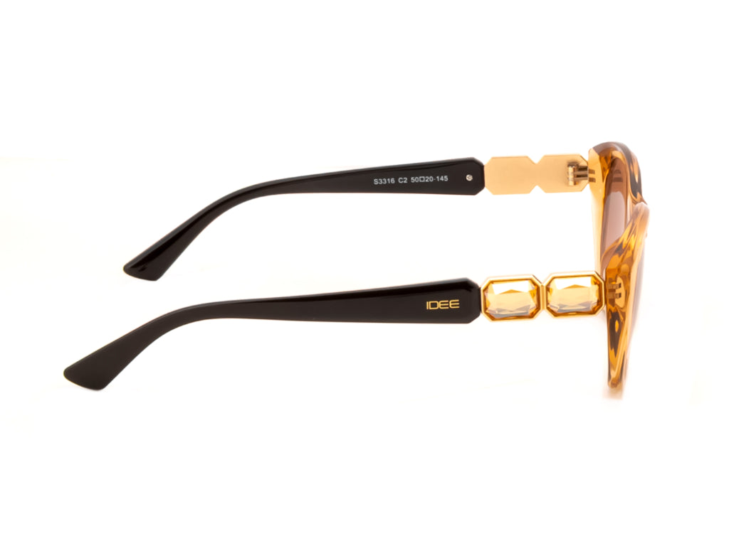 IDEE 3316 Women Cat Eye Sunglasses