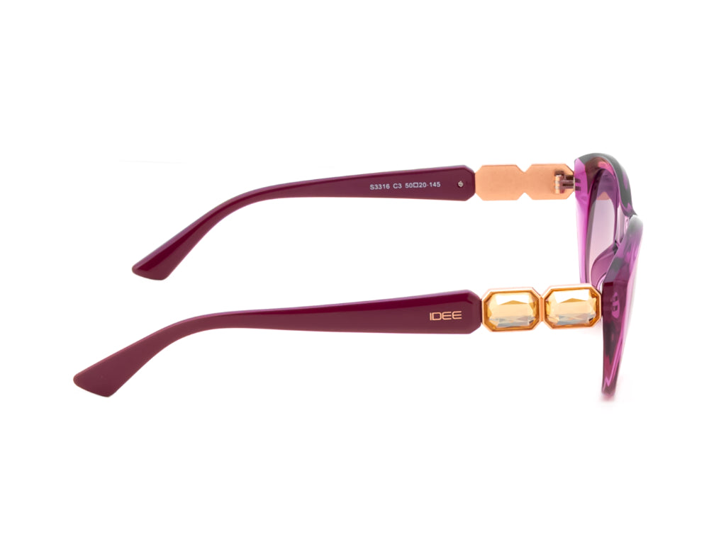 IDEE 3316 Women Cat Eye Sunglasses