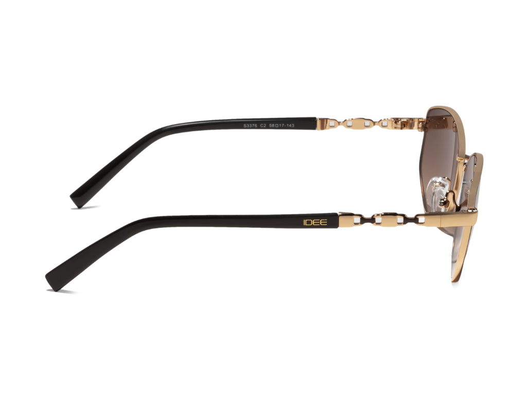 IDEE 3376 Women Oval Sunglasses