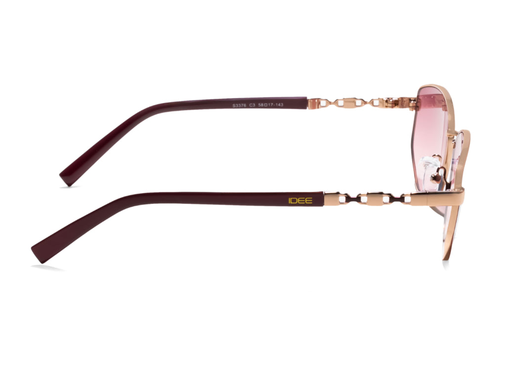 IDEE 3376 Women Oval Sunglasses