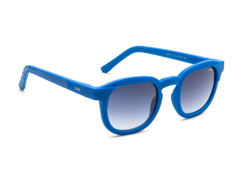 IDEE Young Y671 Unisex Square Sunglasses for Kids
