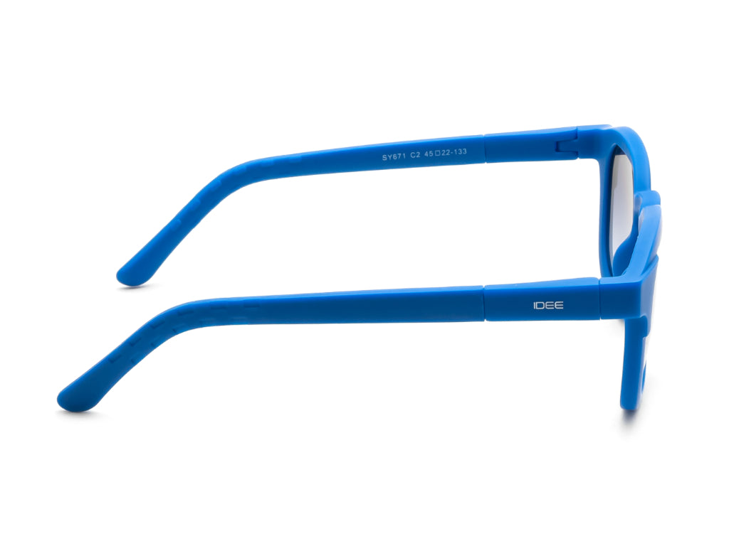 IDEE Young Y671 Unisex Square Sunglasses for Kids