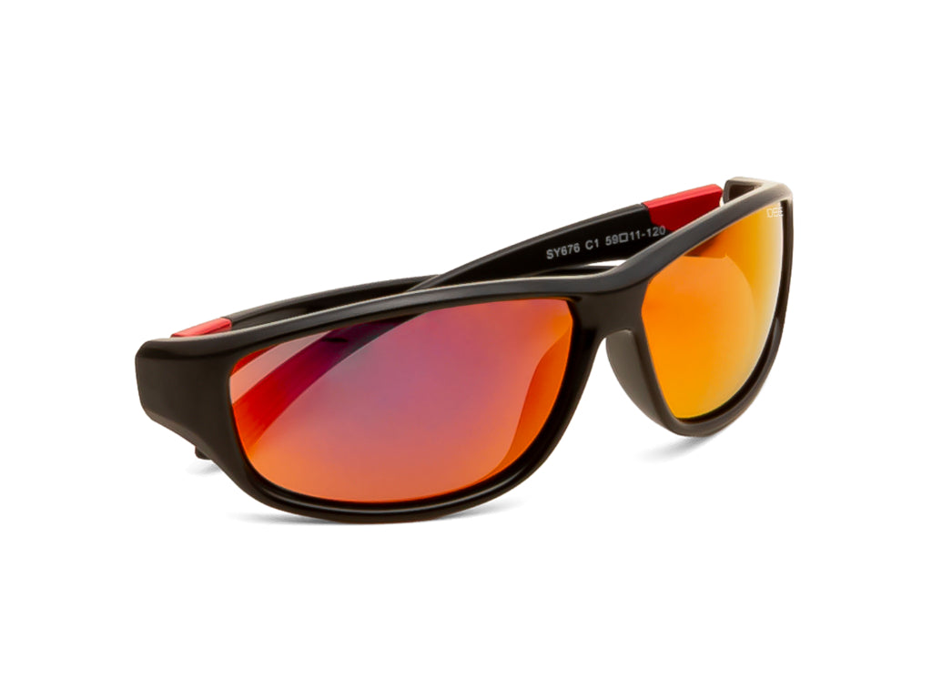 IDEE Young Y676 Boys Rectangular Sunglasses for Kids