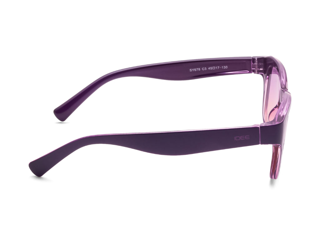 IDEE Young Y678 Girls Square Sunglasses for Kids