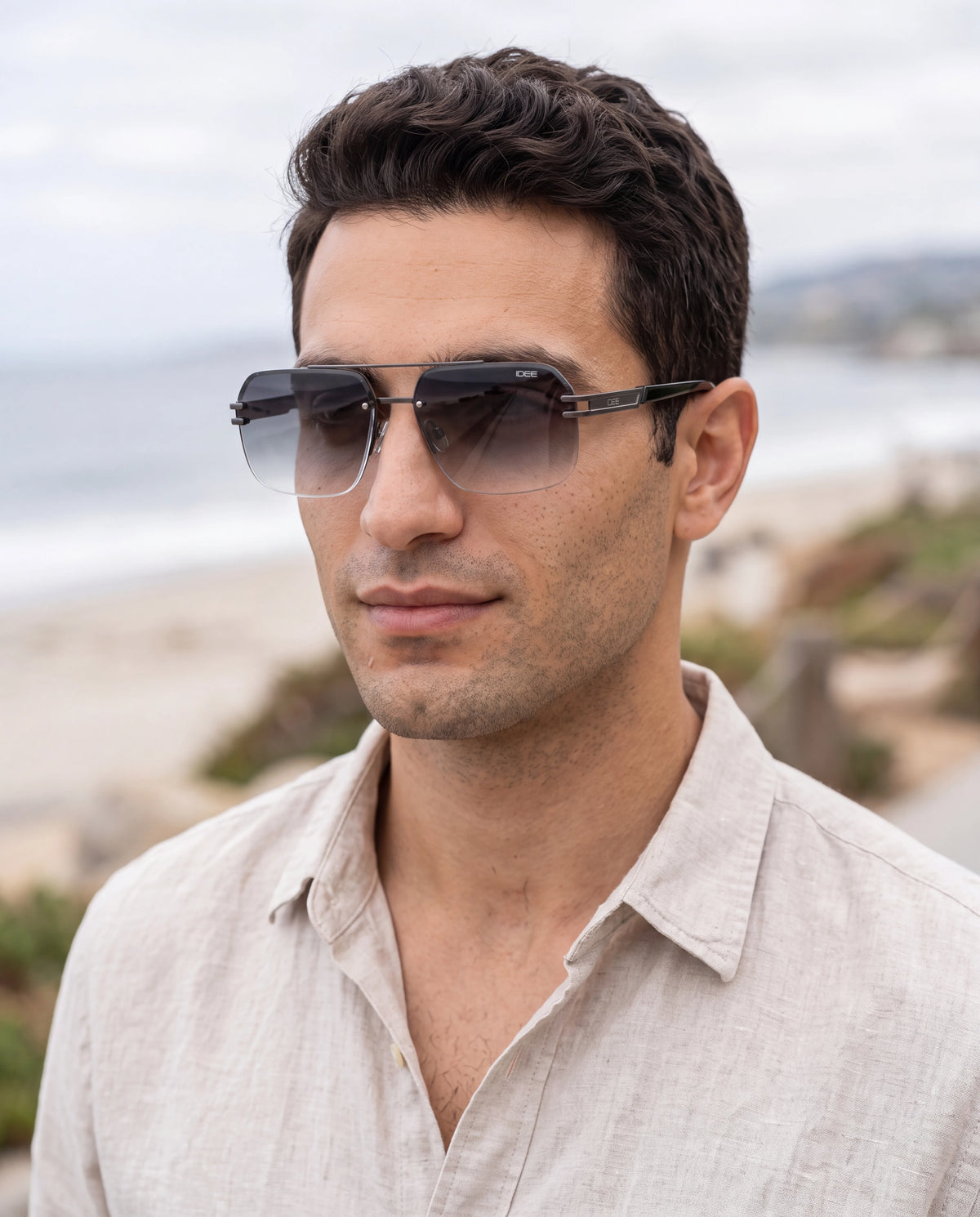Sunglasses — On Model - Sunglasses Portrait | Generated by Modelize