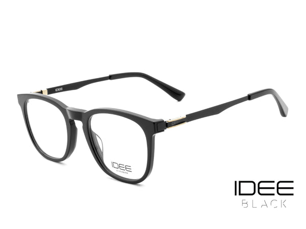 IDEE BLACK 2336 Men Oval Frames