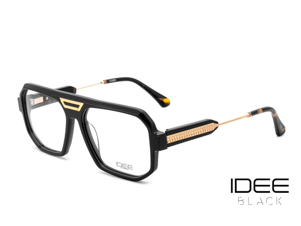 IDEE BLACK 2384 Men Square Frames