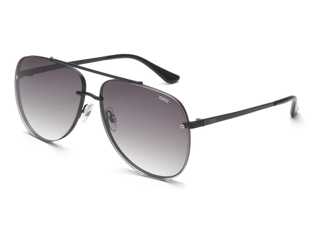 Idee black cheap aviator sunglasses