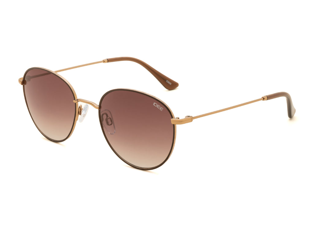 IDEE 3285 Men Oval Sunglasses