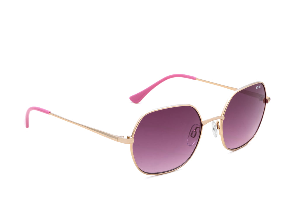 IDEE 3290 Women Hexagon Sunglasses