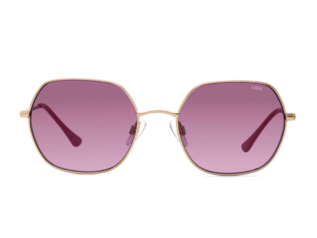 IDEE 3290 Women Hexagon Sunglasses