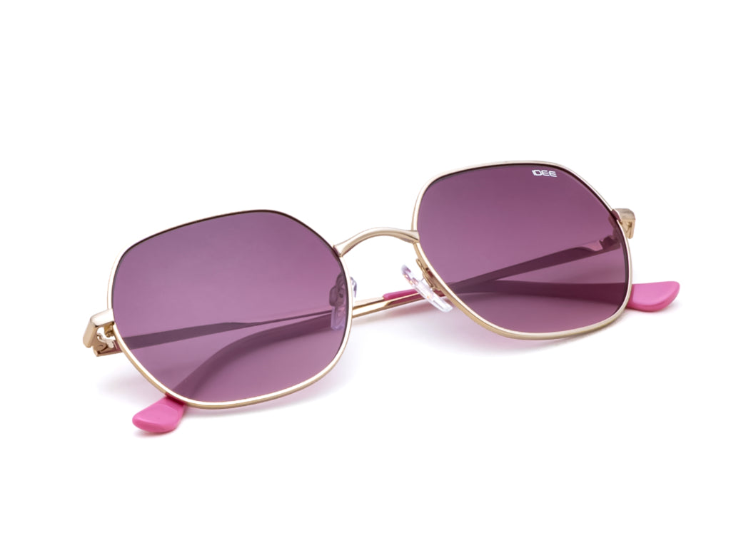 IDEE 3290 Women Hexagon Sunglasses
