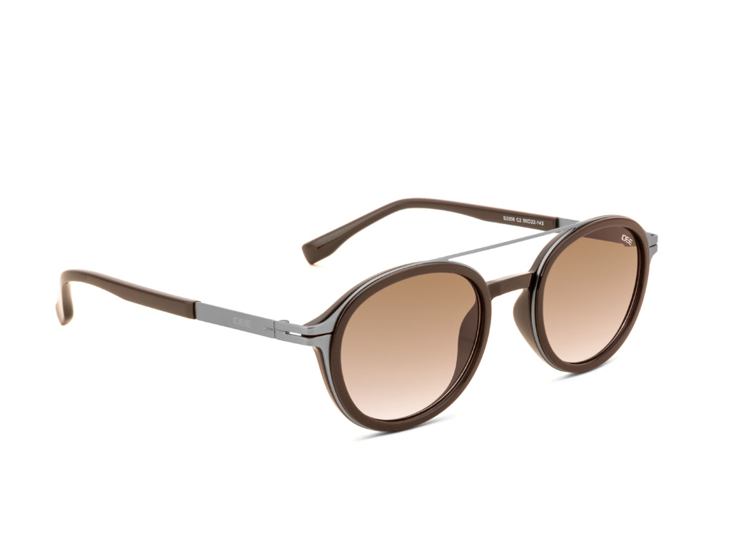 IDEE 3306 Men Round Sunglasses