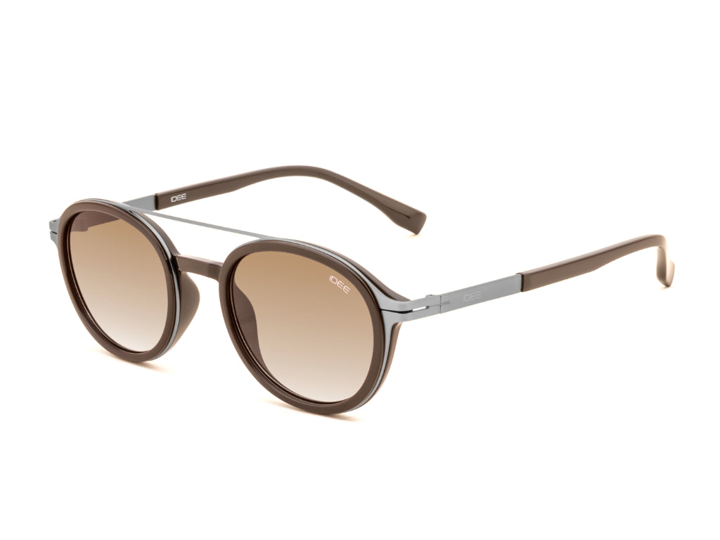 IDEE 3306 Men Round Sunglasses
