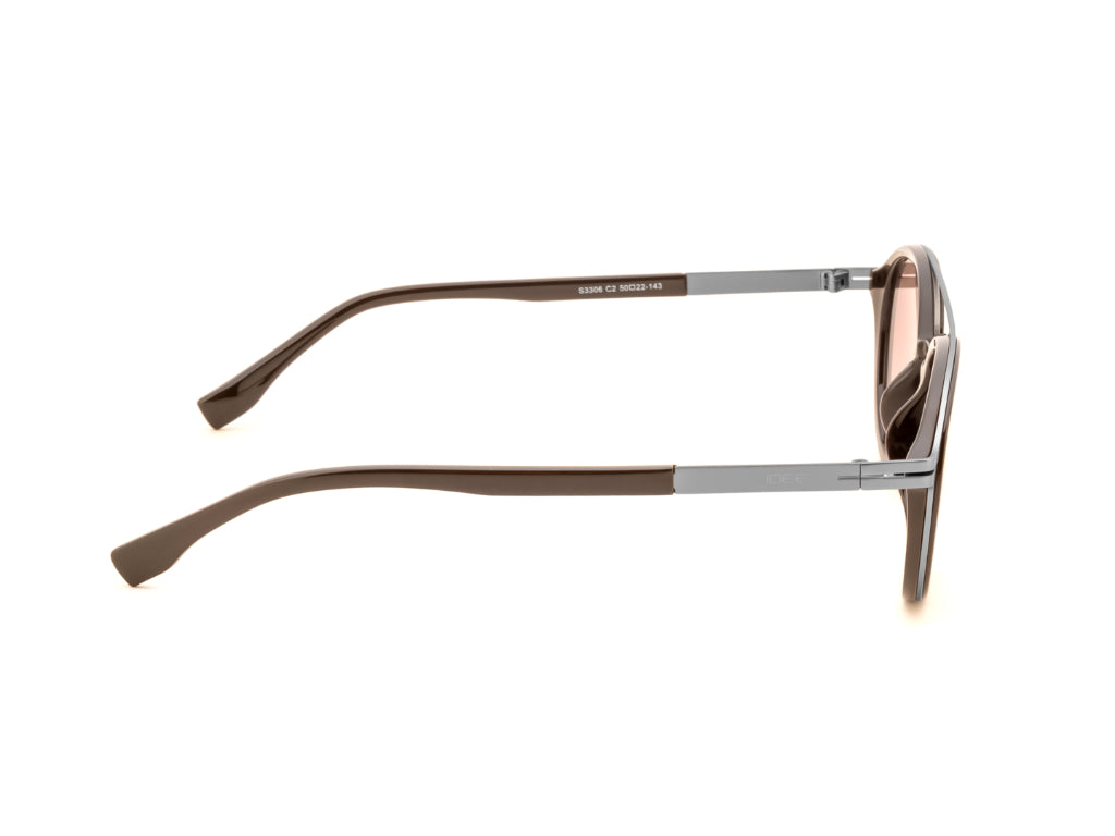 IDEE 3306 Men Round Sunglasses