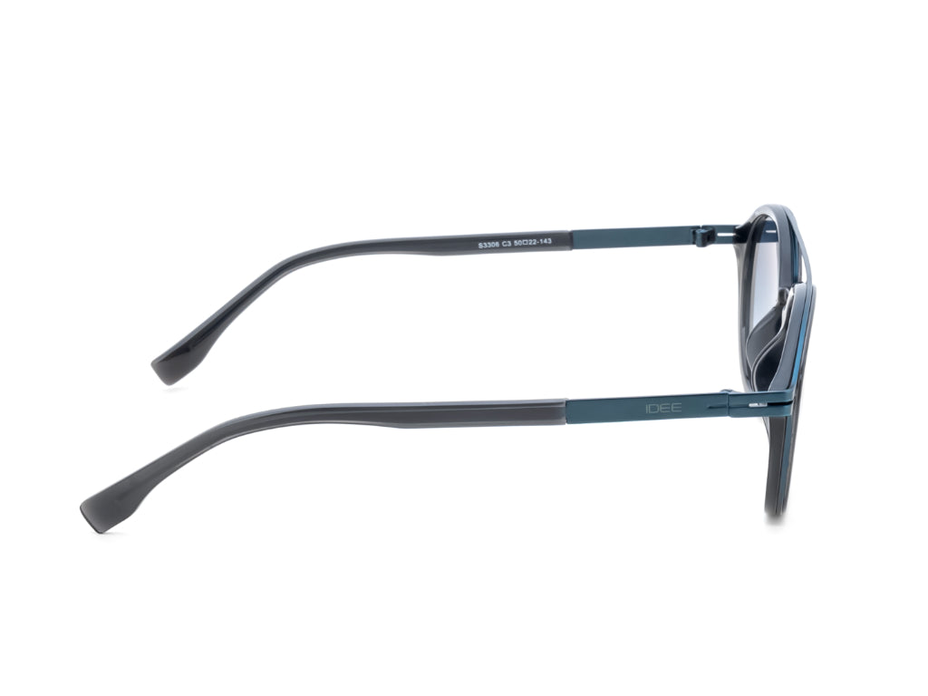 IDEE 3306 Men Round Sunglasses