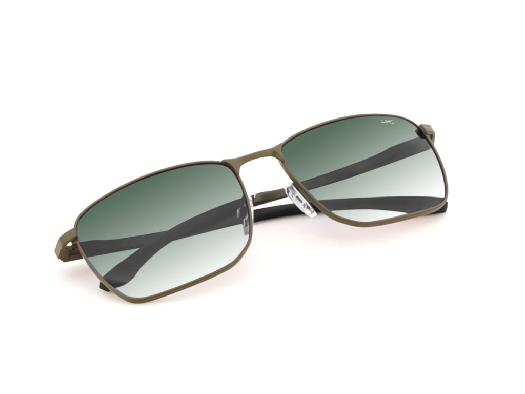IDEE 3312 Men Square Sunglasses