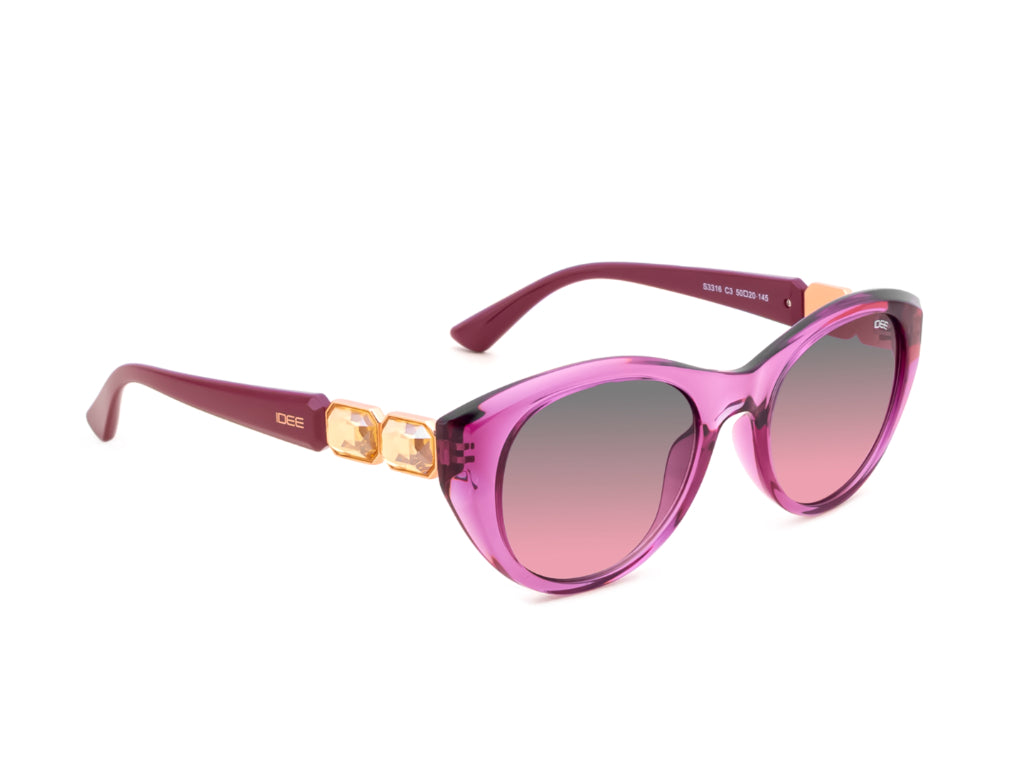IDEE 3316 Women Cat Eye Sunglasses