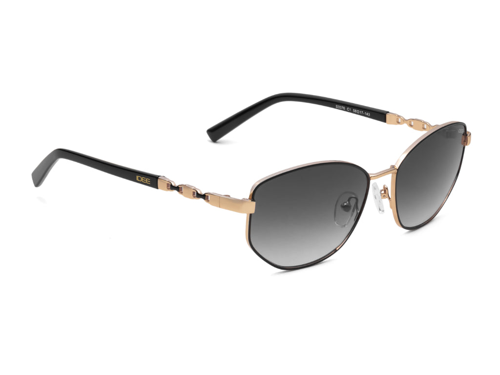 IDEE 3376 Women Oval Sunglasses