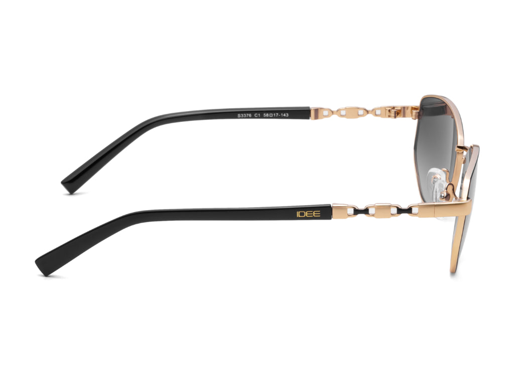 IDEE 3376 Women Oval Sunglasses