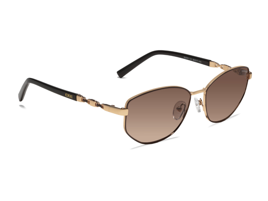IDEE 3376 Women Oval Sunglasses