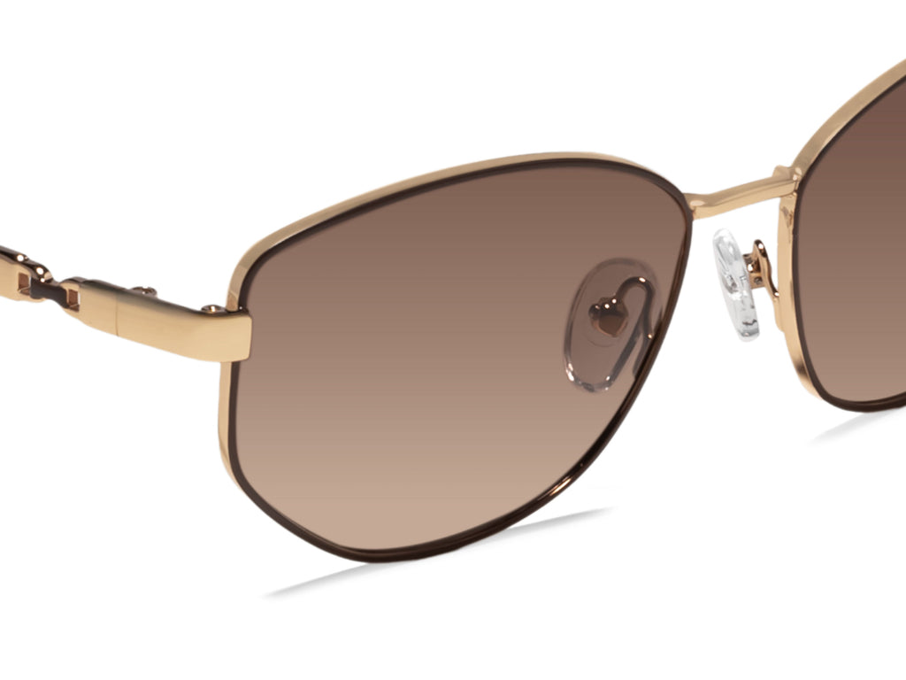IDEE 3376 Women Oval Sunglasses