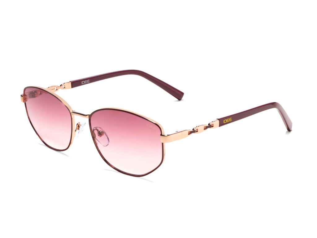 IDEE 3376 Women Oval Sunglasses