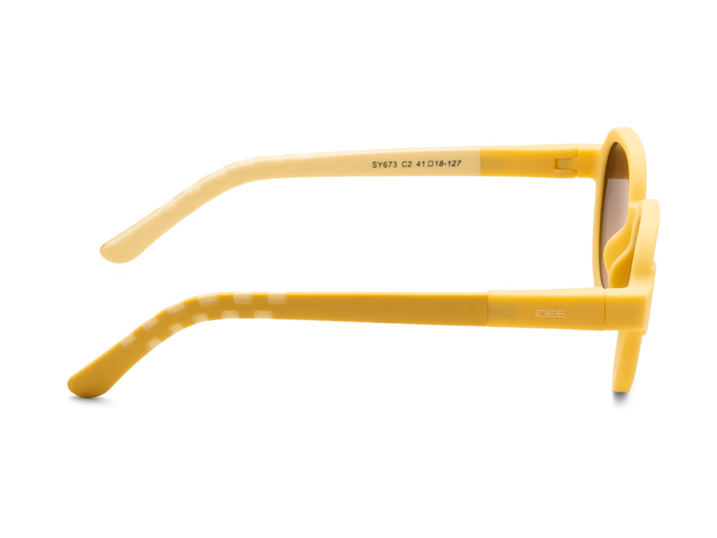 IDEE Young Y673 Unisex Round Sunglasses for Kids