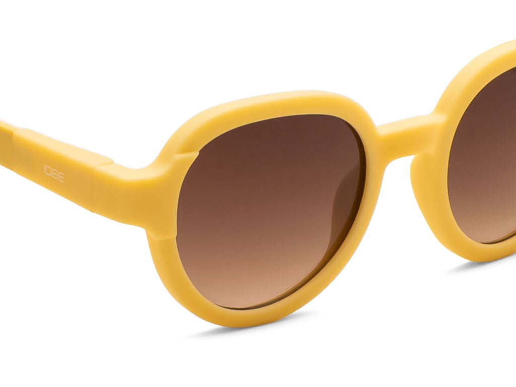 IDEE Young Y673 Unisex Round Sunglasses for Kids