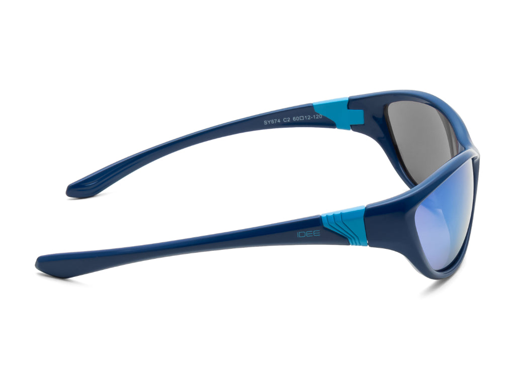 IDEE Young Y674 Unisex Oval Sunglasses for Kids