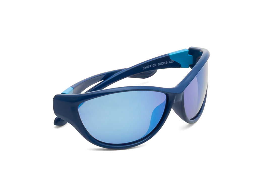IDEE Young Y674 Unisex Oval Sunglasses for Kids