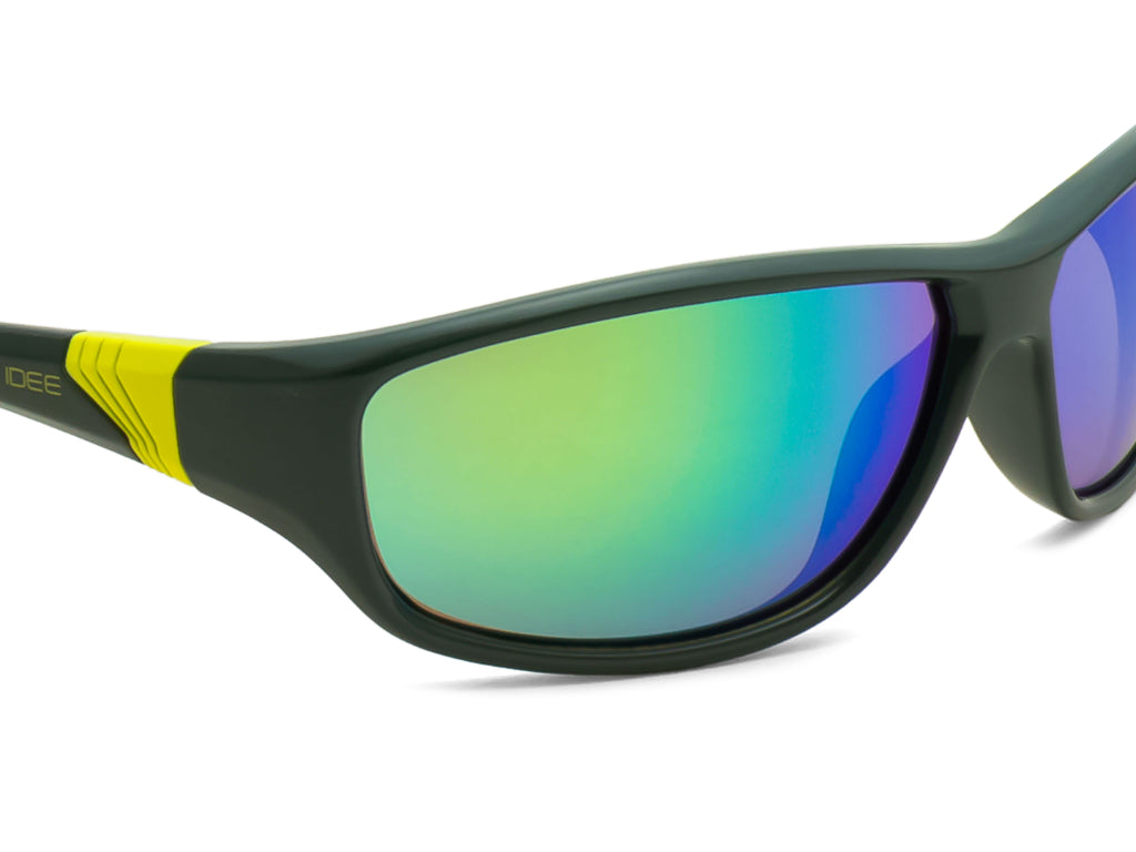 IDEE Young Y676 Boys Rectangular Sunglasses for Kids