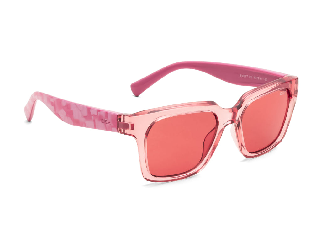 IDEE Young Y677 Girls Square Sunglasses for Kids
