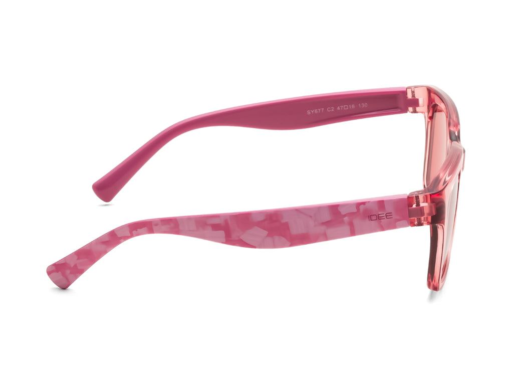 IDEE Young Y677 Girls Square Sunglasses for Kids