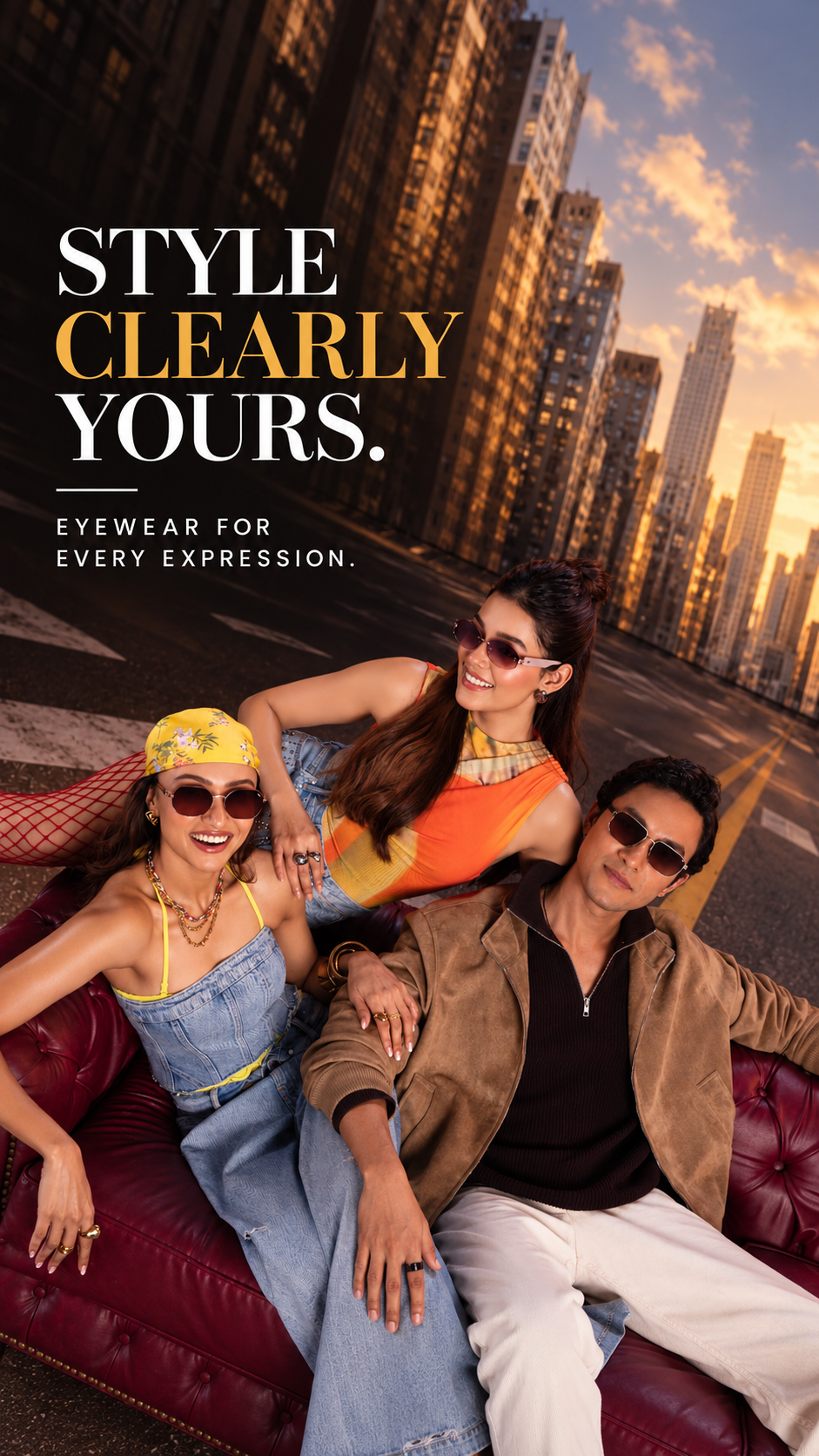 IDEE Eyewear. Style, clearly yours. Eyewear for every expression.