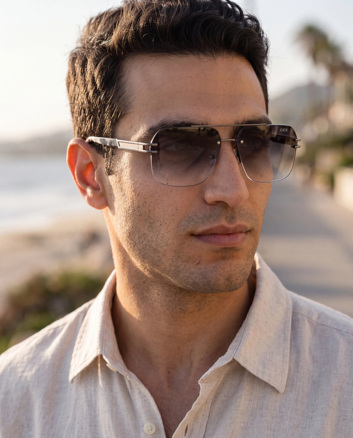 Sunglasses — On Model - Sunglasses Portrait | Generated by Modelize