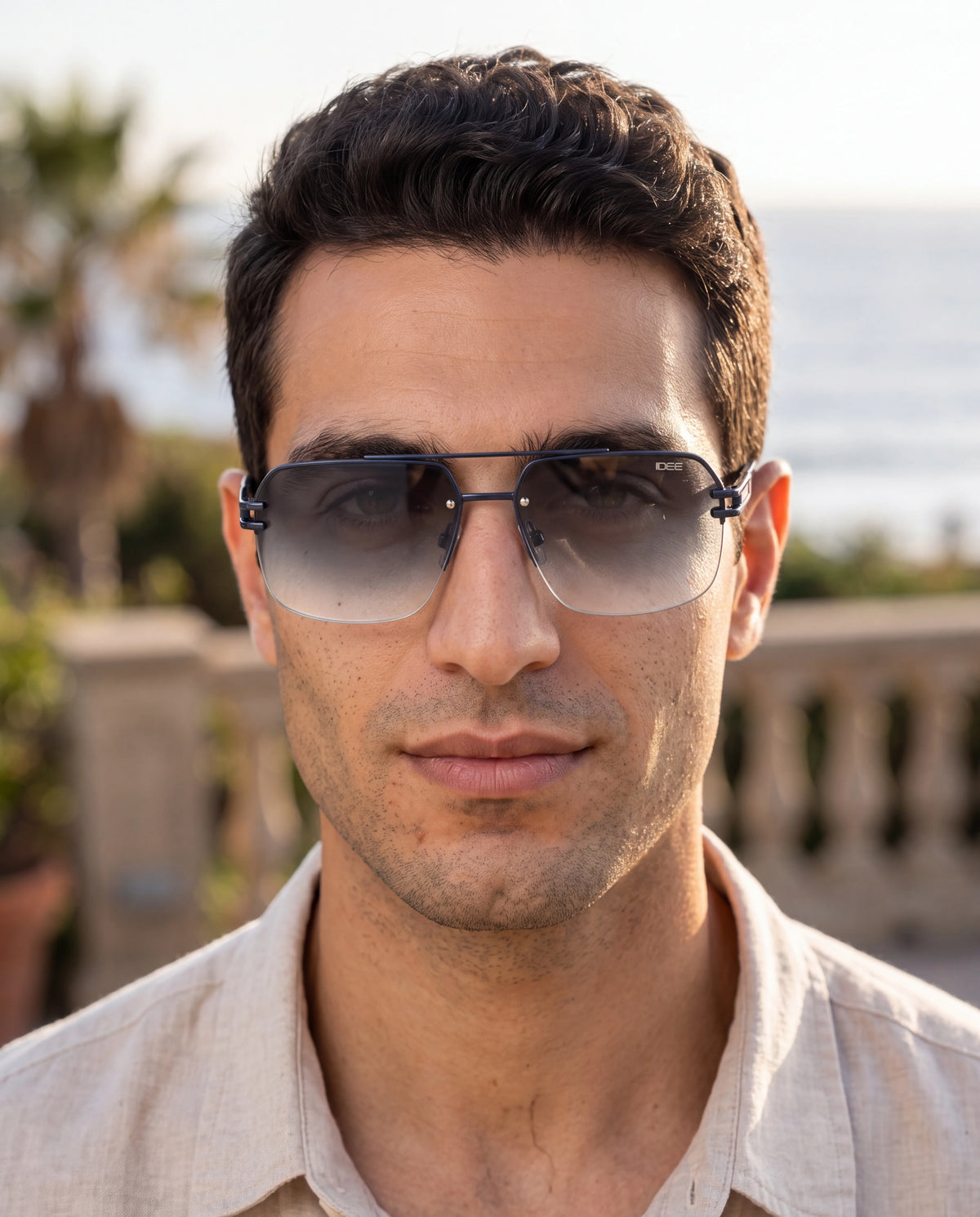 Sunglasses — On Model - Sunglasses Portrait | Generated by Modelize