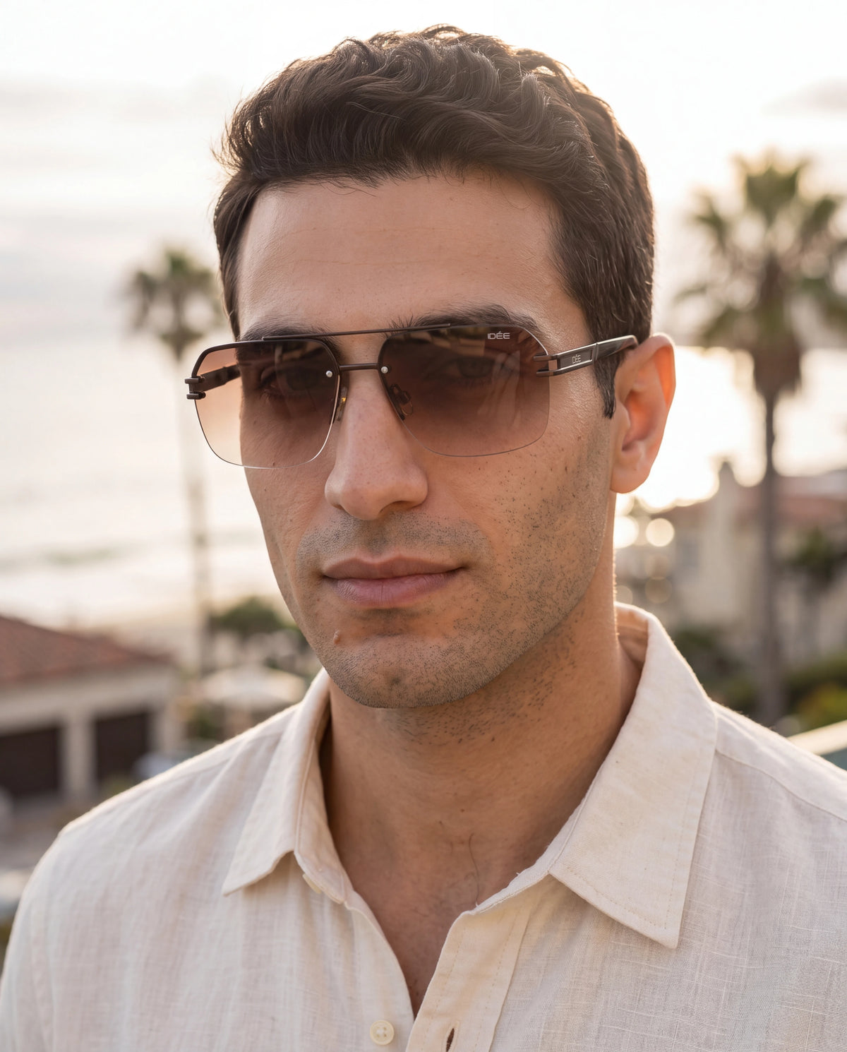 Sunglasses — On Model - Sunglasses Portrait | Generated by Modelize