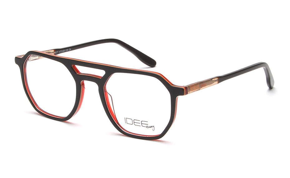 IDEE Young Y577 Boys Hexagon Frames for Kids - Main Image